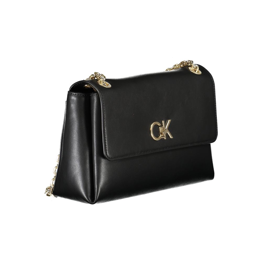 Calvin Klein Nero Polyester Women Handbag