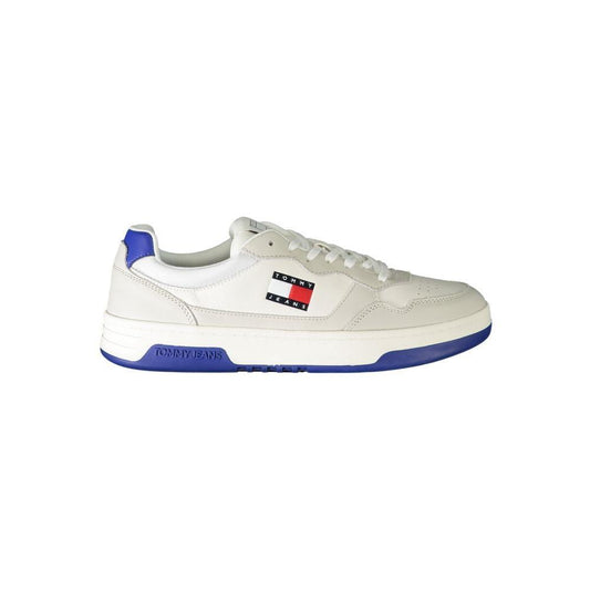 Tommy Hilfiger White Leather Men Sneaker TO-31950-EU40/US7