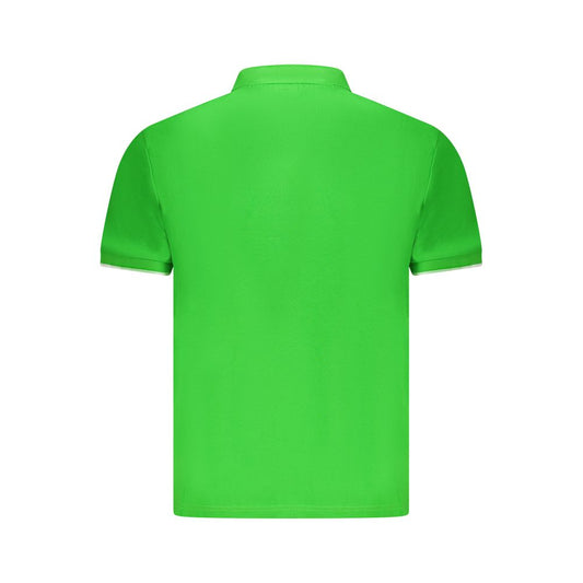 North Sails Green Cotton Men Polo Shirt NO-34360-M