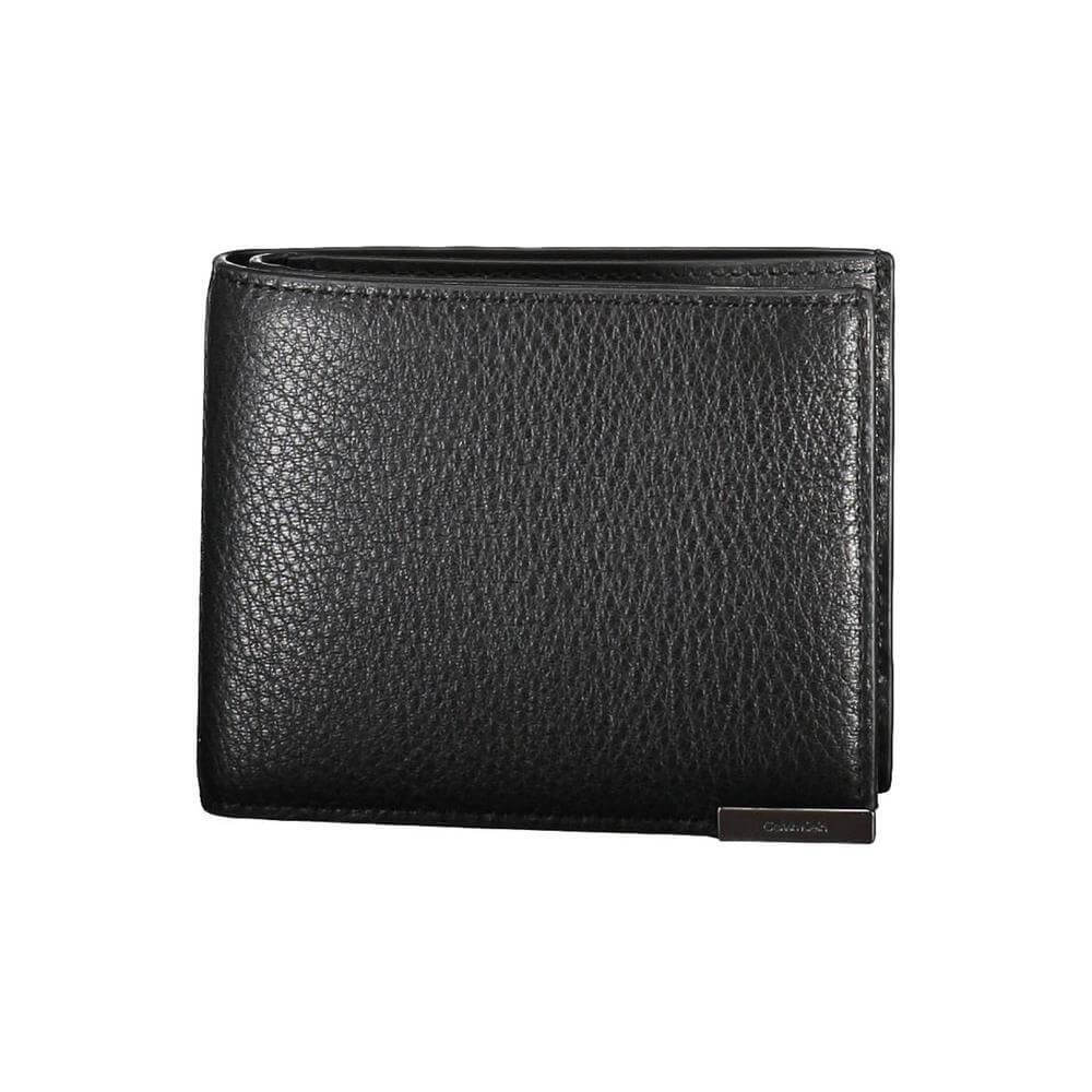 Calvin Klein Black Leather Men Wallet CA-37972