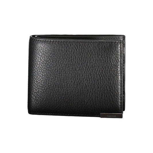 Calvin Klein Black Leather Men Wallet CA-37972