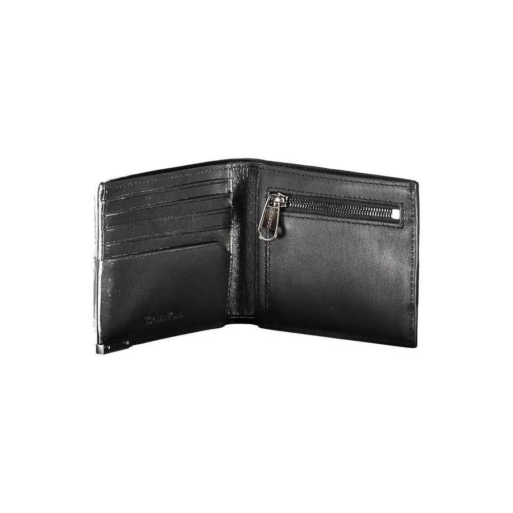 Calvin Klein Black Leather Men Wallet CA-37972