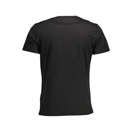 La Martina Elegant Crew Neck Tee with Iconic Print LA-26348-M