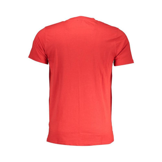 Cavalli Class Red Cotton T-Shirt