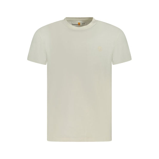 Timberland Beige Cotton Men T-Shirt TI-35449-S