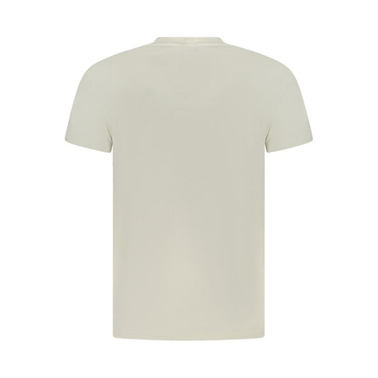 Timberland Beige Cotton Men T-Shirt TI-35449-S