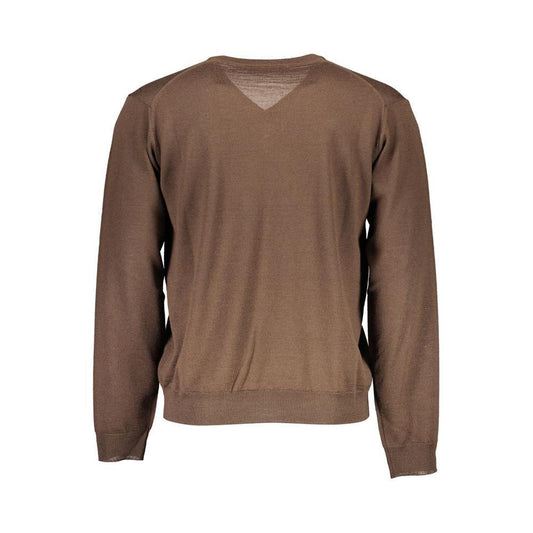 Romeo Gigli Brown Wool Men Sweater RO-37138-S