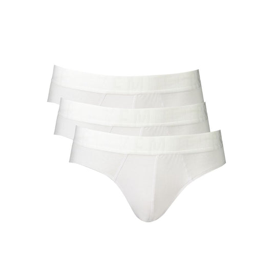 Bikkembergs White Polyester Men Underwear BI-34111-XXL