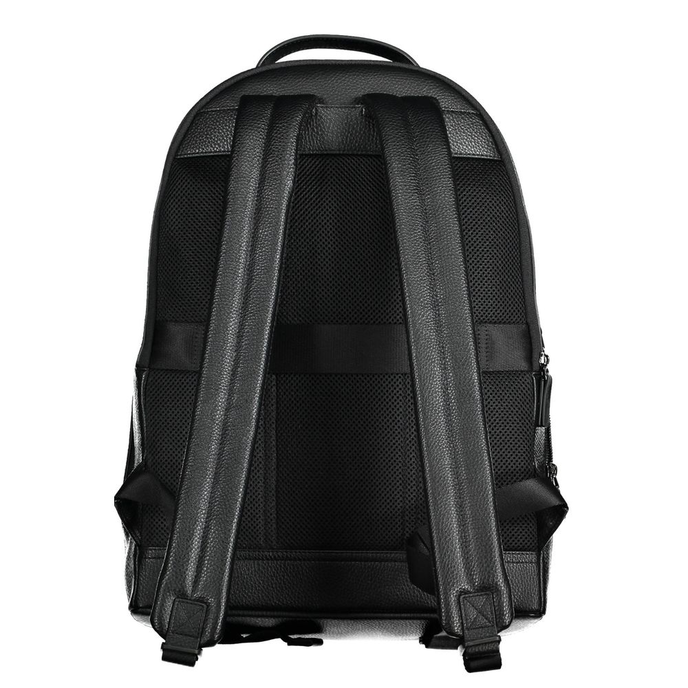 Tommy Hilfiger Black Polyethylene Backpack