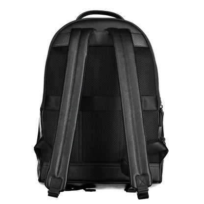 Tommy Hilfiger Black Polyethylene Backpack