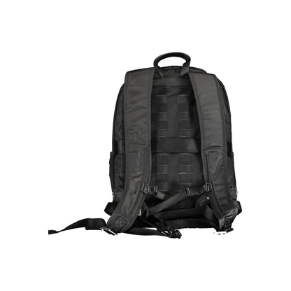 Guess Jeans Black Polyamide Backpack