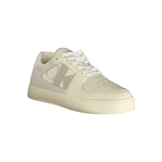 Calvin Klein White Polyethylene Men Sneaker CA-33710-EU41/US8
