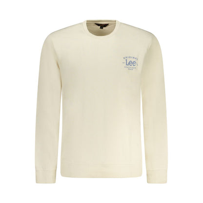 Lee Beige Cotton Sweatshirt