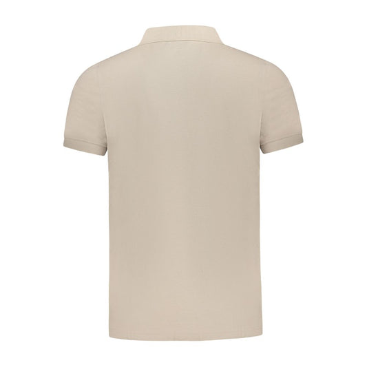 Norway 1963 Beige Cotton Polo Shirt NO-35513-XL