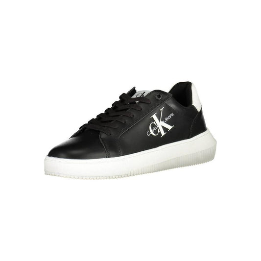 Calvin Klein Sleek Black Lace-Up Sports Sneakers CA-26399-EU40/US7