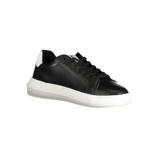 Calvin Klein Sleek Black Lace-Up Sports Sneakers CA-26399-EU40/US7