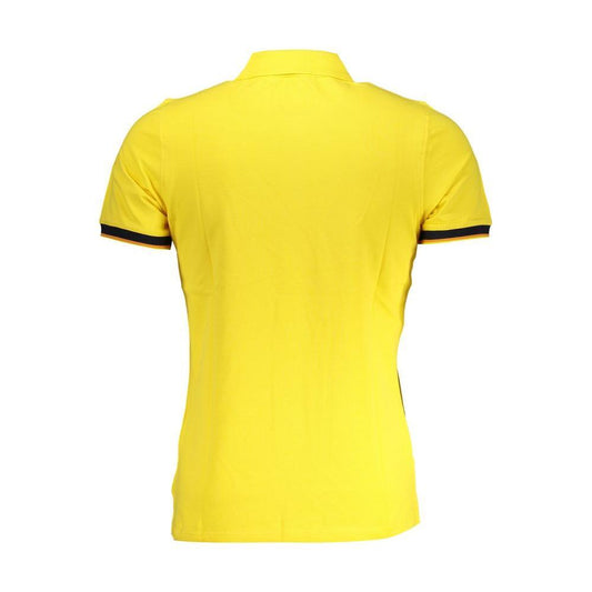 K-WAY Sunshine Yellow Cotton Blend Polo KW-28826-S