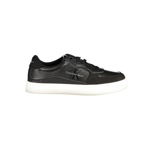 Calvin Klein Sleek Black Sports Sneakers with Contrast Details CA-25090-EU40/US7