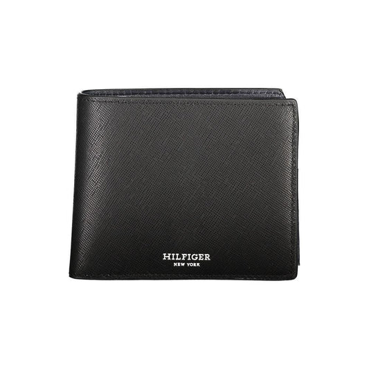 Tommy Hilfiger Black Leather Wallet TO-30738