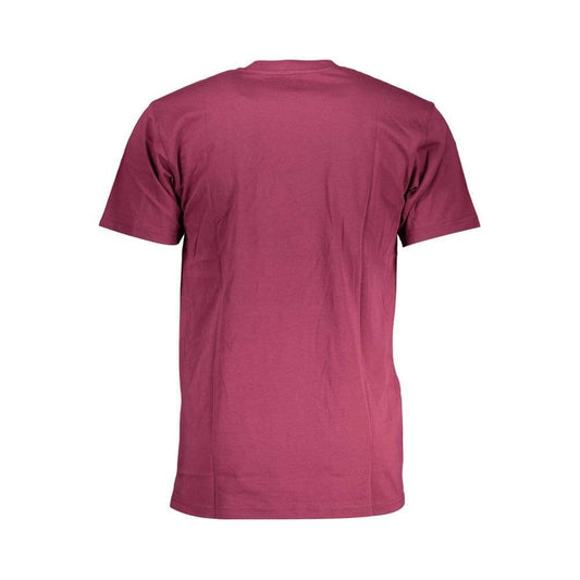 Vans Purple Cotton Men T-Shirt