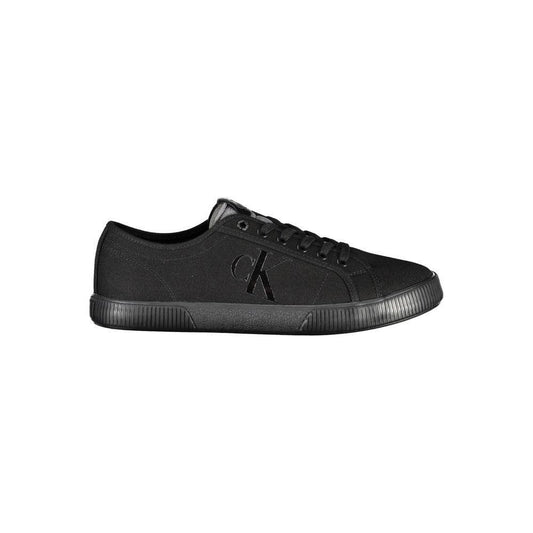 Calvin Klein Black Cotton Men Sneaker CA-21741-EU40/US7