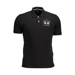 La Martina Chic Contrast Details Polo Shirt LA-26400-M