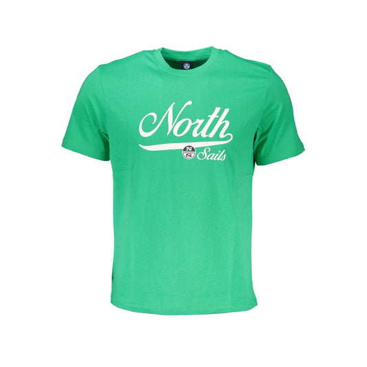 North Sails Green Cotton T-Shirt 1728,3XL,67403481248,Clothing,Green,L,M,Men,Men - Clothing,New with tags,North Sails,S,T-Shirts - Men - Clothing,XL,XXL North Sails NO-27294-S