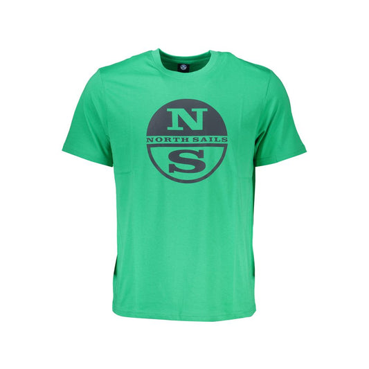 North Sails Green Cotton T-Shirt 1728,67403481248,Clothing,Green,L,M,Men,Men - Clothing,New with tags,North Sails,S,T-Shirts - Men - Clothing,XL,XXL North Sails NO-27336-S