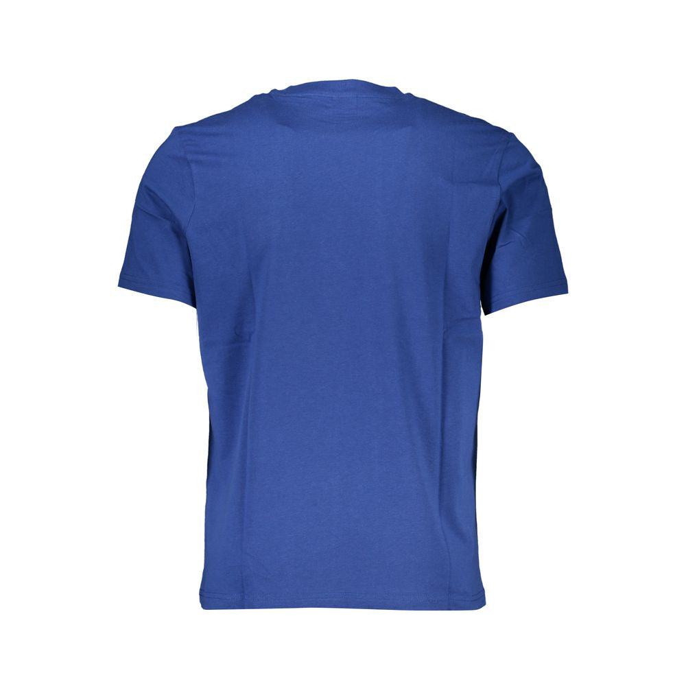 North Sails Blu Cotton Men T-Shirt