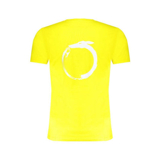 Trussardi Yellow Cotton T-Shirt TR-30141-S
