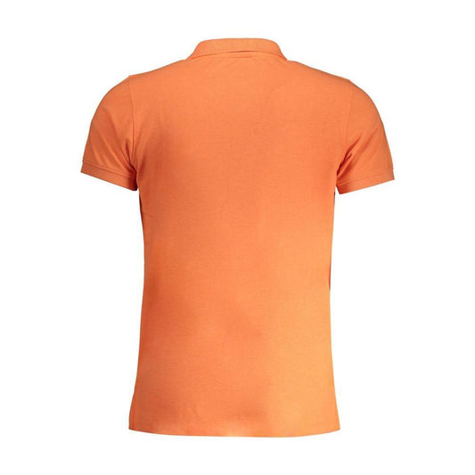 Norway 1963 Orange Cotton Polo Shirt NO-30254-M