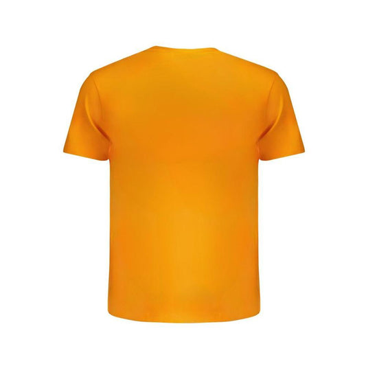 Napapijri Orange Cotton T-Shirt NA-31622-XL