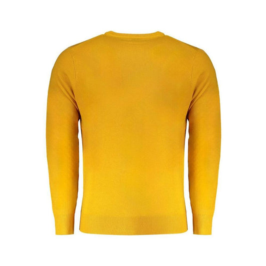 Norway 1963 Yellow Wool Men Sweater NO-32064-3XL