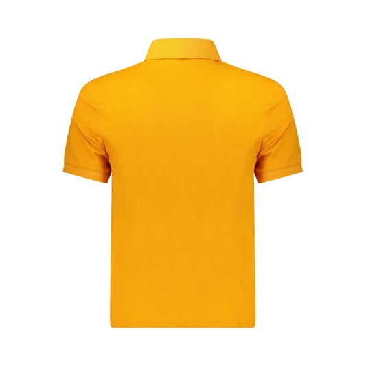 K-WAY Orange Cotton Men Polo Shirt KW-34333-M