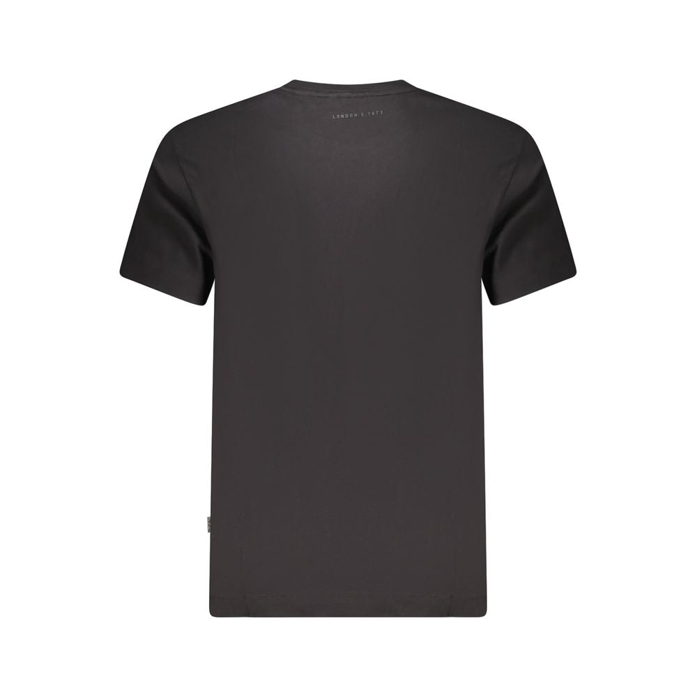 Pepe Jeans Black Cotton T-Shirt