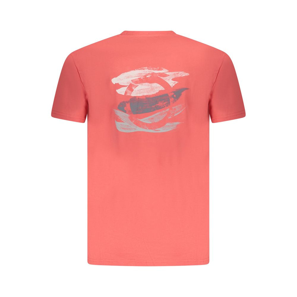 Trussardi Pink Cotton Men T-Shirt