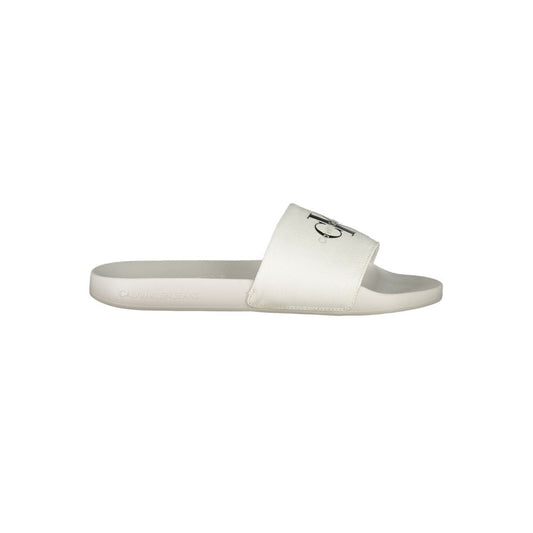 Calvin Klein Calvin Klein White Polyester Men Sandal CA-36783-EU41/US8 1728,67403481248,Calvin Klein,EU41/US8,EU43/US10,Men,Men - Shoes,New with tags,Sandals - Men - Shoes,Shoes,White