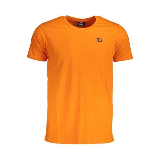 Norway 1963 Orange Cotton Men T-Shirt NO-36822-L
