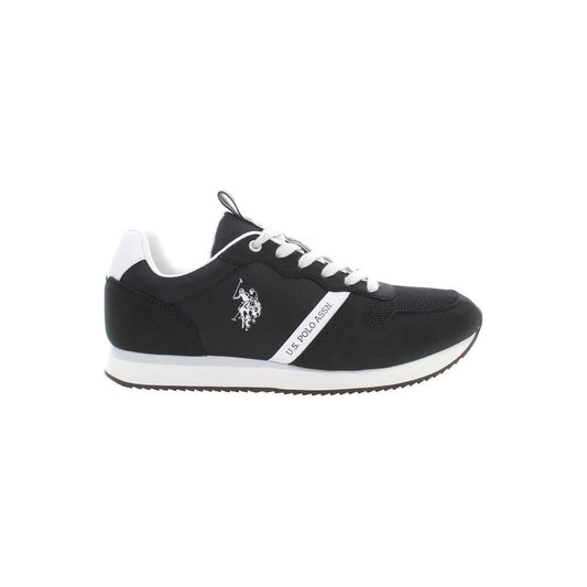 U.S. POLO ASSN. Black Polyester Men Sneaker US-36890-EU41/US8