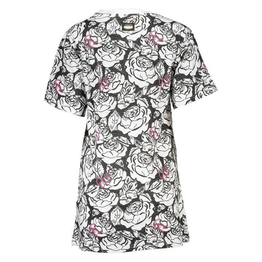 Cavalli Class White Cotton Women Dress CA-37040-M