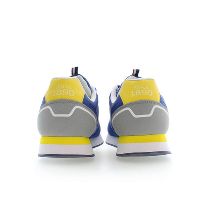 U.S. POLO ASSN. Blue Polyester Mens Sneaker