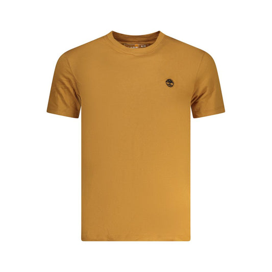 Timberland Brown Cotton Men T-Shirt TI-37789-S