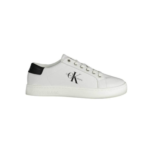 Calvin Klein White Recycled Polyester Men Sneaker CA-37989-EU44/US11