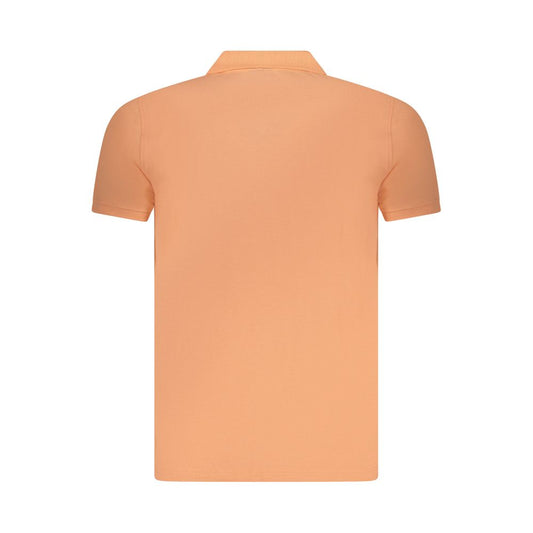 Norway 1963 Pink Cotton Men Polo Shirt NO-38536-S