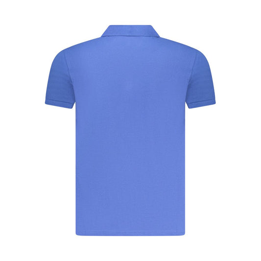 Marina Yachting Blue Cotton Men Polo Shirt