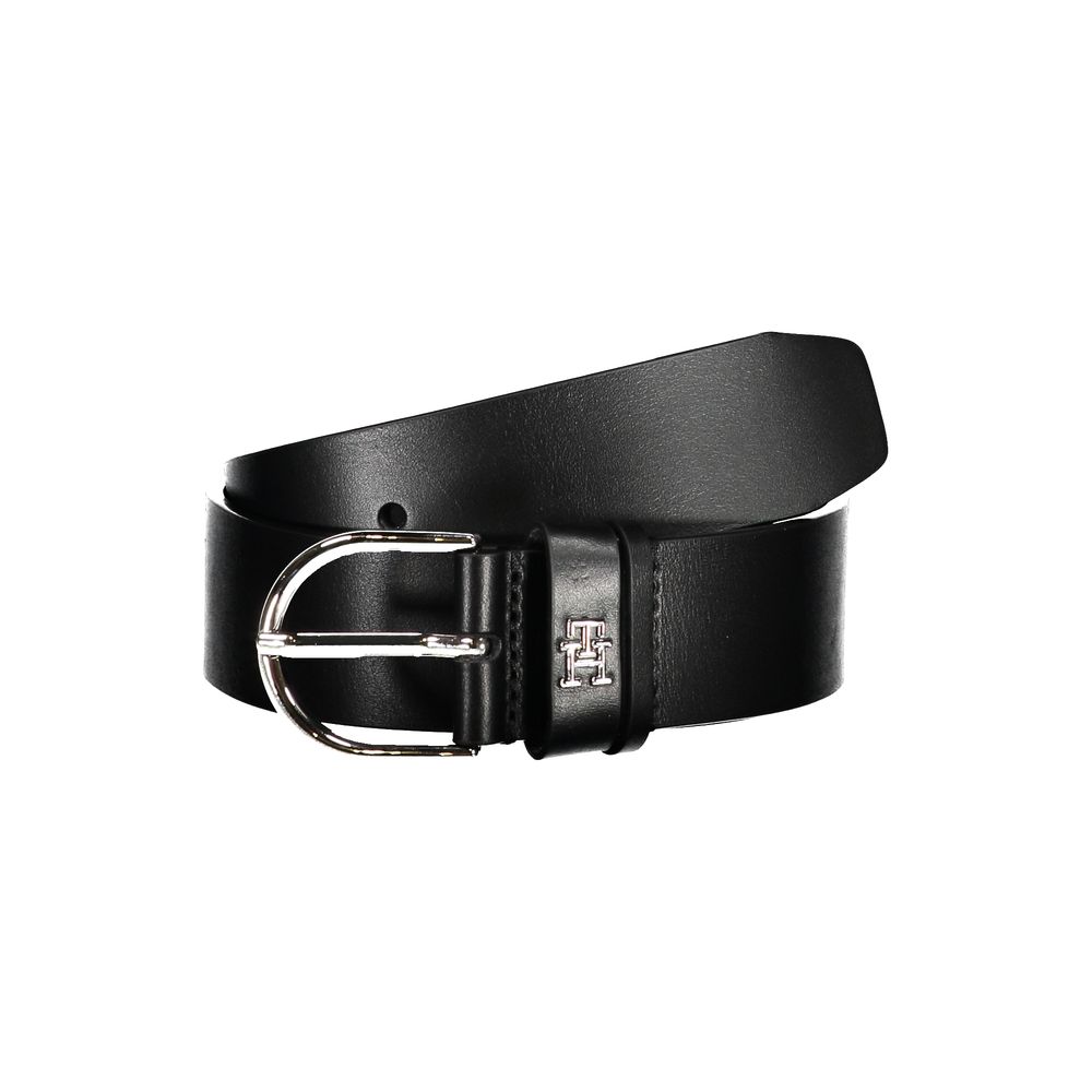 Tommy Hilfiger Black Leather Belt