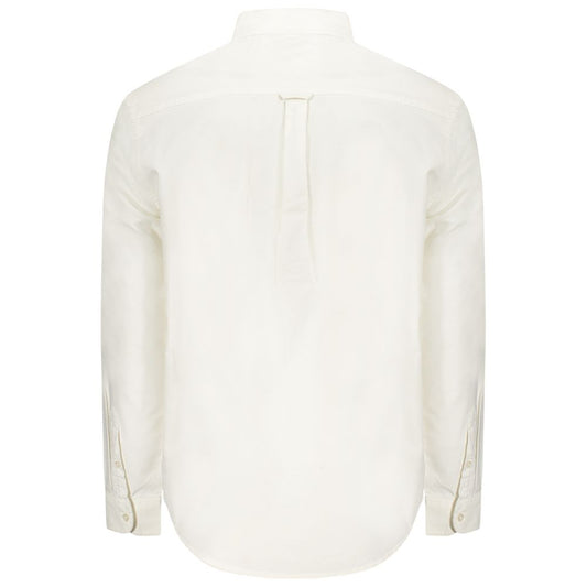 Tommy Hilfiger White Cotton Men Shirt TO-38481-S