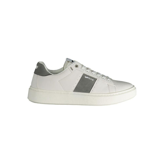 Gas Gas White Polyester Men Sneaker GA-38561-EU46 1728,67403481248,EU41/US8,EU42/US9,EU43/US10,EU44/US11,EU45/US12,EU46,Gas,Men,Men - Shoes,New with tags,Shoes,Sneakers - Men - Shoes,White