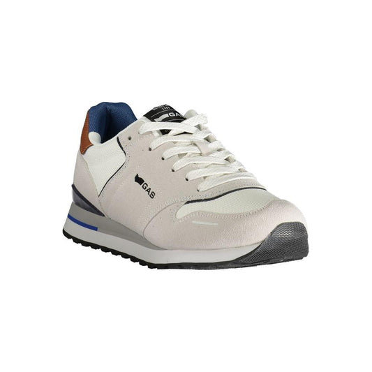 Gas Gas White Polyester Men Sneaker GA-38581-EU44/US11 1728,67403481248,EU44/US11,Gas,Men,Men - Shoes,New with tags,Shoes,Sneakers - Men - Shoes,White