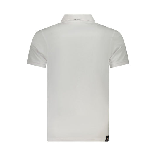 Accademia Militare White Cotton Polo Shirt AC-36557-S